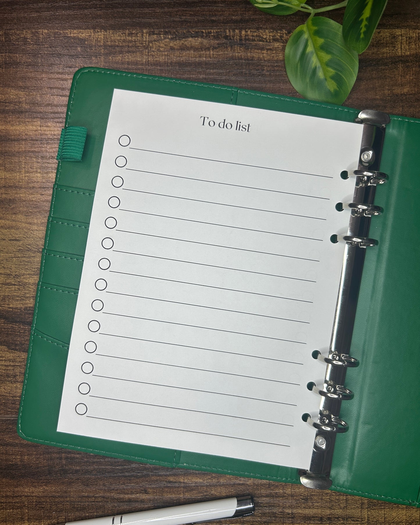To do list