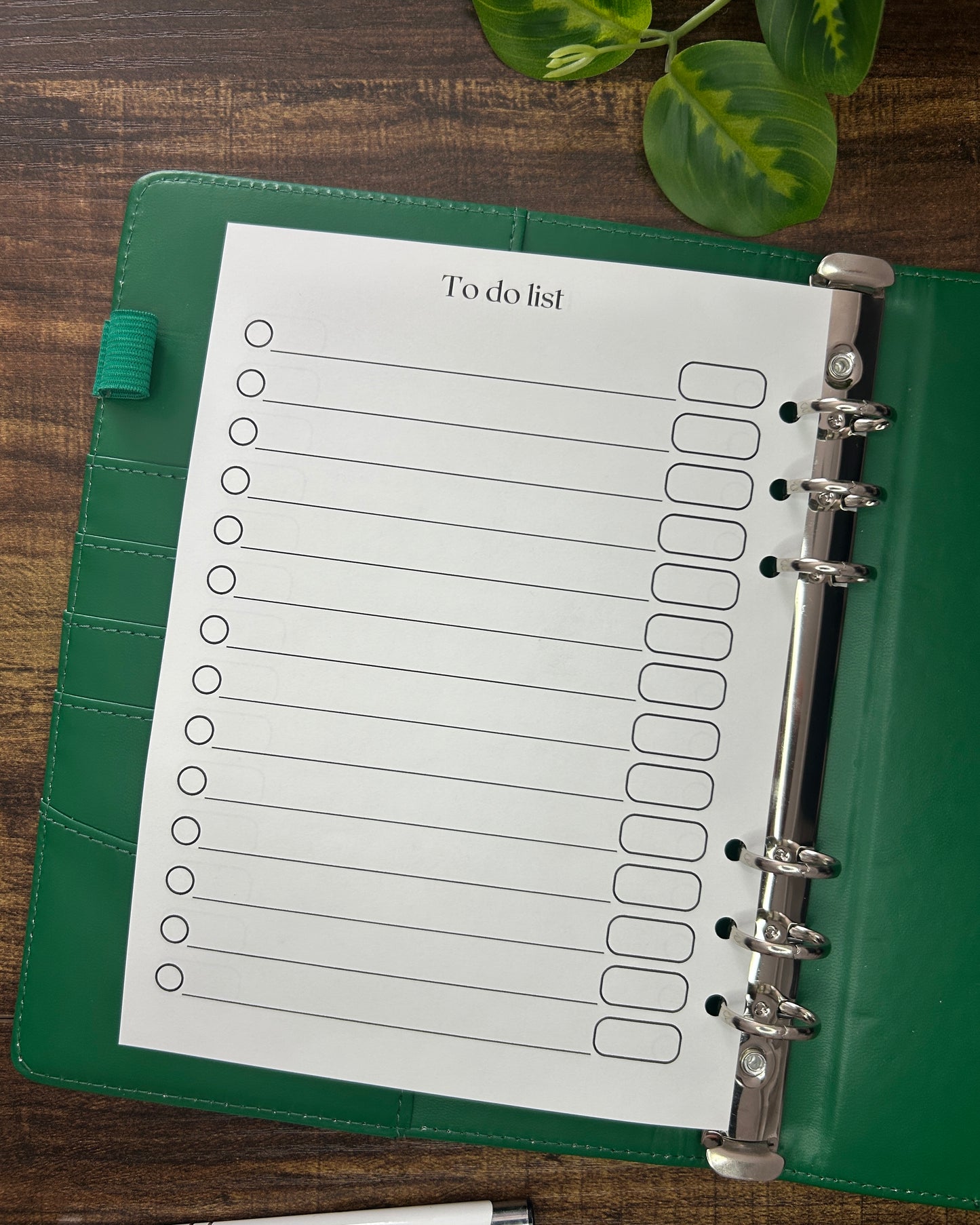 To do list with deadlines