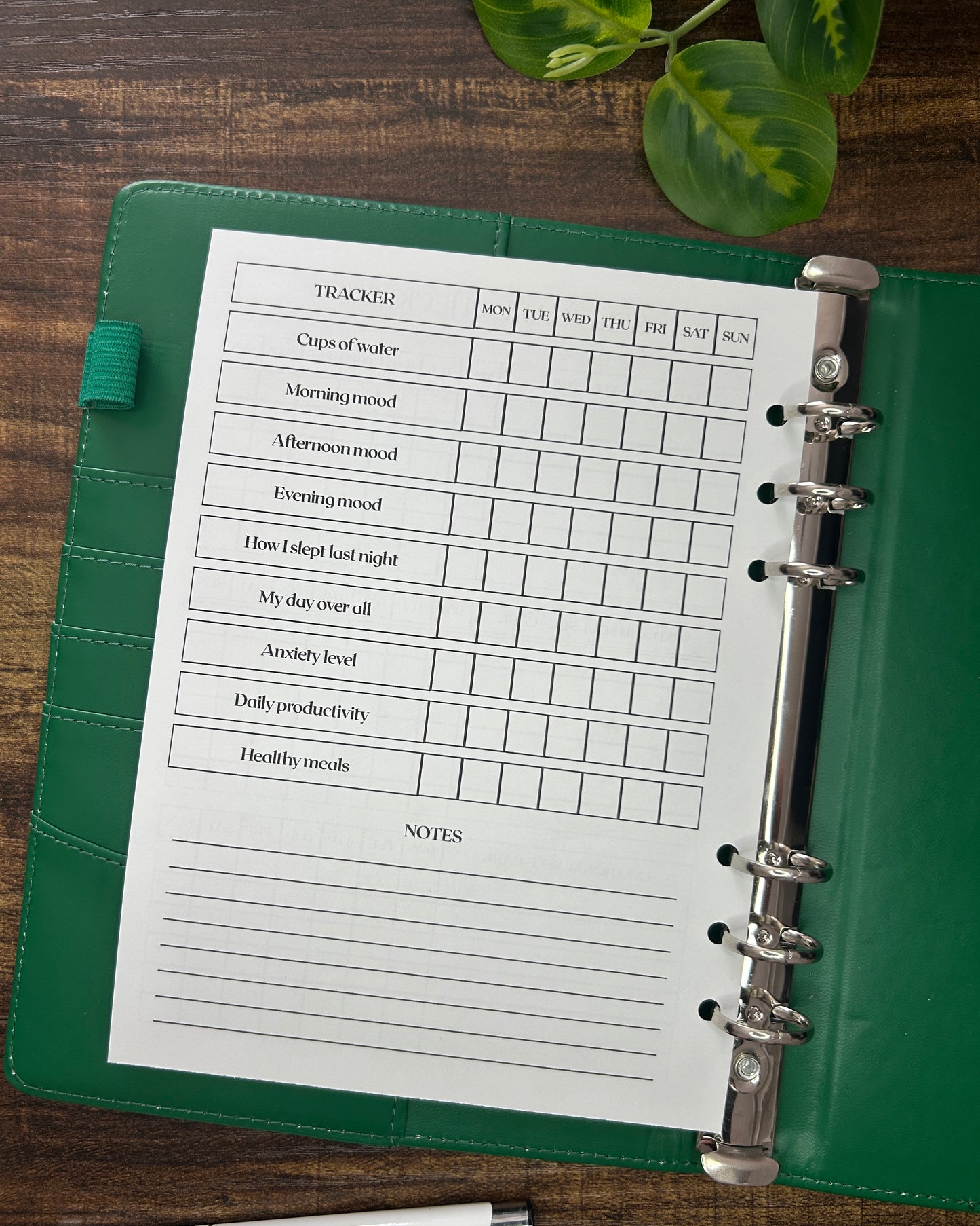 Self-care checklist