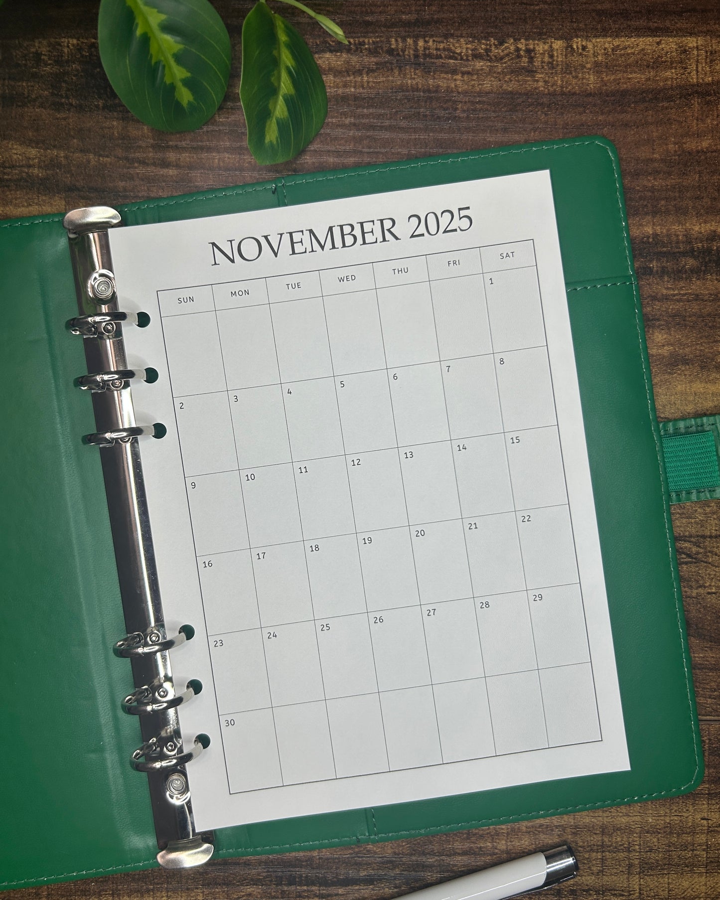 Calendar 2025/2026 SUN