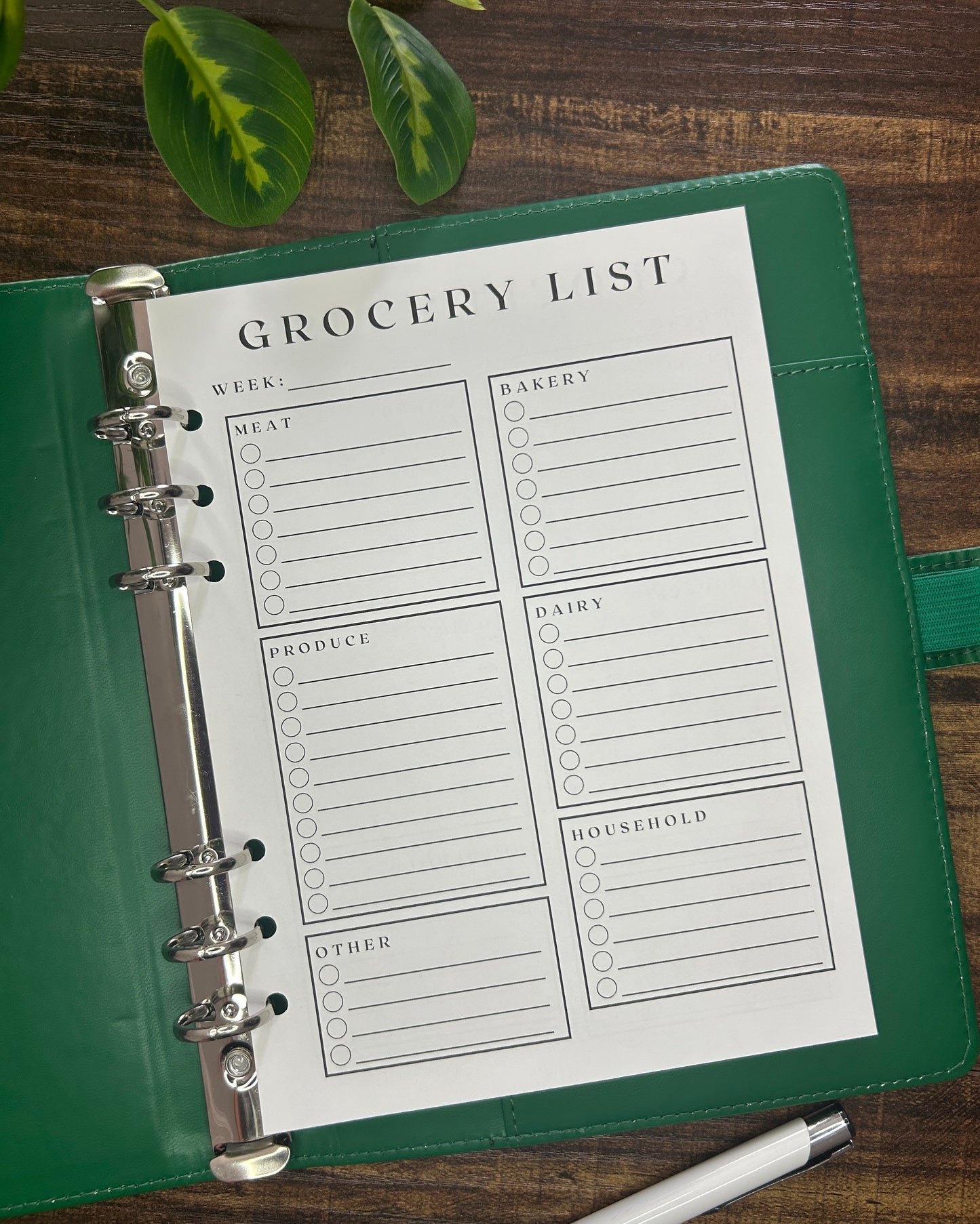 Grocery list