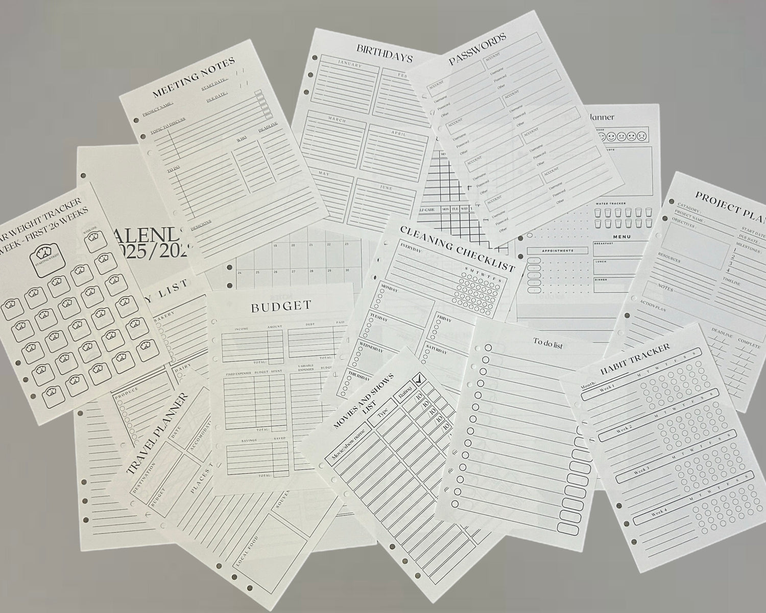 Pages
