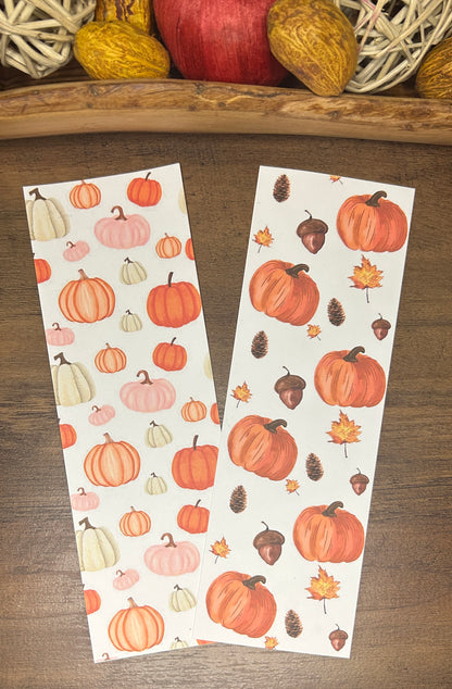 Fall and Halloween Bookmarks