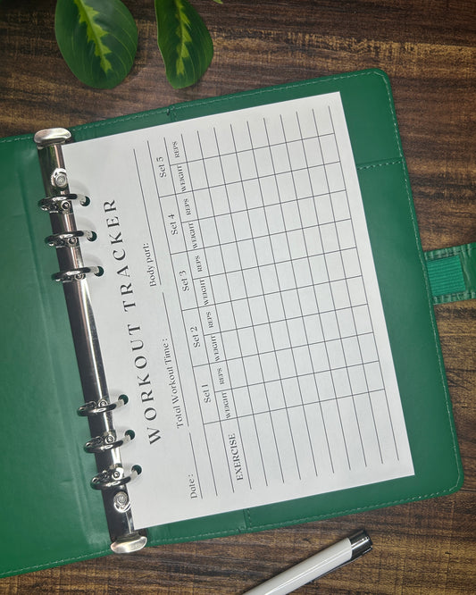 Workout tracker