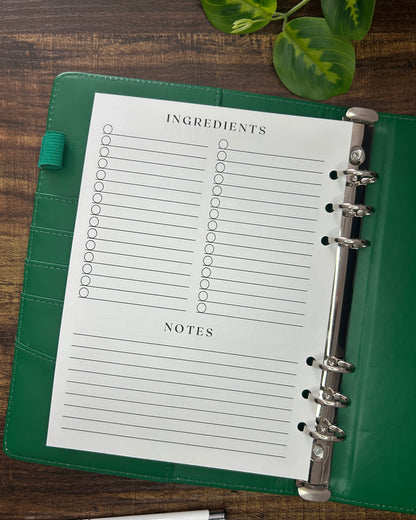 Meal planner