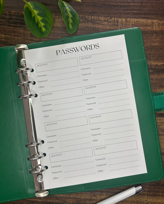 Password list